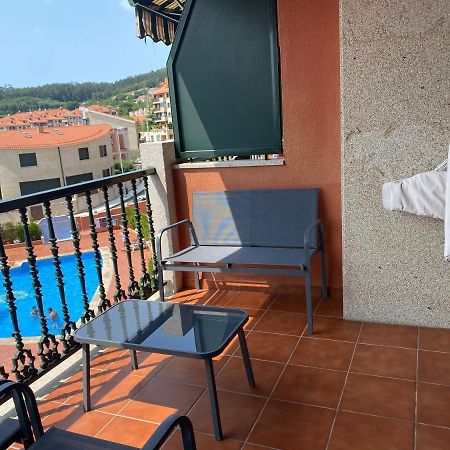 Apartamento Con Vistas Al Mar, Piscina Y Parking Lejlighed Sanxenxo Eksteriør billede